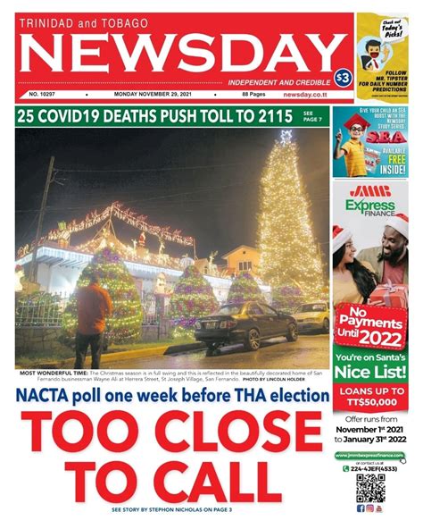 trinidad newsday